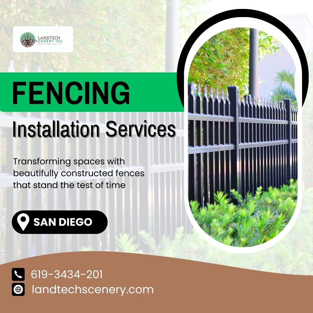 Fencing Installation Services In San Diego